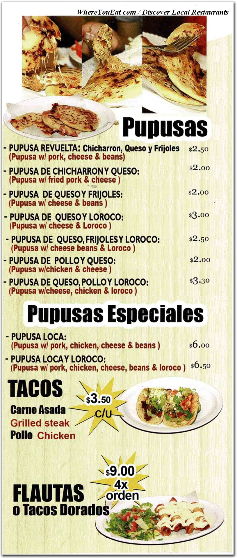 Our Foods